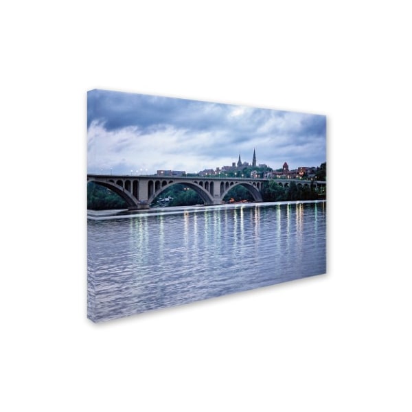 Gregory O'Hanlon 'Georgetown-Key Bridge' Canvas Art,18x24